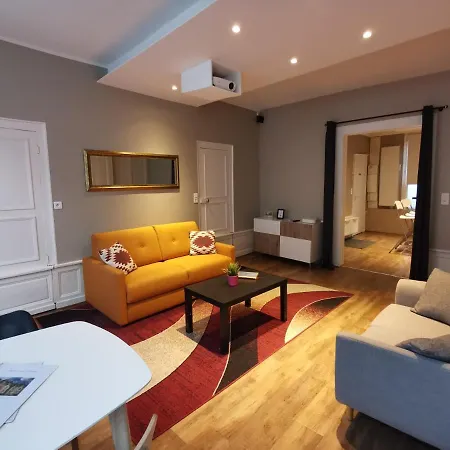 Zola Version Moderne - Logement Familial Au Coeur De Apartamento Troyes